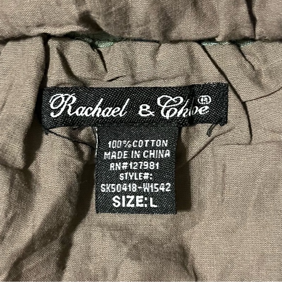 Vintage Rachael & Chloe Plaid Mini Skirt (L) - Picture 2 of 4